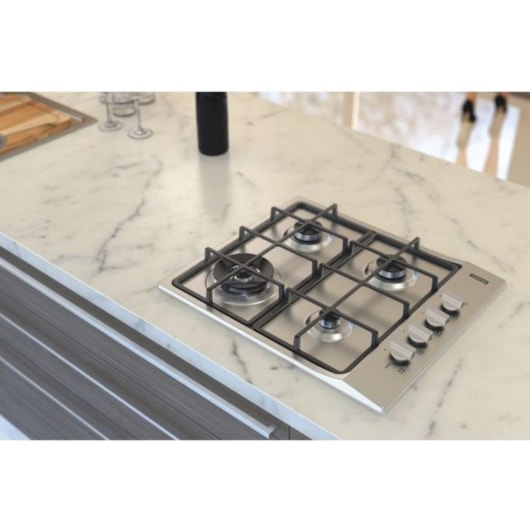 Cooktop A Gás 4 Queimadores Square 4gx He 60 Inox 94701/214 Bivolt Tramontina - Imagem principal - 9bfe4b73-d897-48c3-9440-9411c69060d2