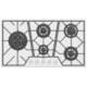 Cooktop a Gás Design Collection Penta Glass Full 5 GG W 90 em Vidro Temperado e Trempes em Ferro Fundido Tramontina - b9fe70be-e119-49a4-bfe0-df452ed82986