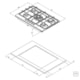 Cooktop A Gás Em Aço Inox New Penta 5 Bocas Com Acendimento Automático Tramontina - bead15a3-939d-4b94-8b41-e85343a45bfc