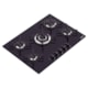 Cooktop a Gás Penta em Vidro Temperado Preto com Trempes em Aço Carbono e Acendimento superautomático 5 Bocas Tramontina - 19ffa4e6-41b1-4510-82c7-630803c20478
