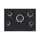 Cooktop a Gás Penta em Vidro Temperado Preto com Trempes em Aço Carbono e Acendimento superautomático 5 Bocas Tramontina - cd433dbb-764c-4e6c-9484-0dfb0ddd26c5