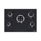 Cooktop a Gás Penta em Vidro Temperado Preto com Trempes em Aço Carbono e Acendimento superautomático 5 Bocas Tramontina - 64464a4a-ed26-4bc3-af98-683dcd3805c3