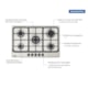 Cooktop A Gás Penta FF 5GX Tri 75 Aço Inox E Trempes Em Ferro Fundido Com Acendimento Superautomático Com 5 Queimadores Tramontina - ee7bc7e5-6bc9-4e47-8163-235e5800c092