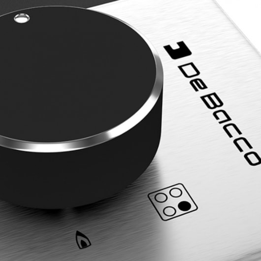 Cooktop A Gás Zurique Aço Inox Debacco 4 Bocas 60cm - Imagem principal - 2765110b-1551-459d-b3ec-ca83d8c22990