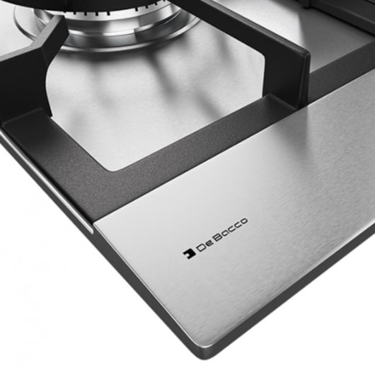 Cooktop A Gás Zurique Aço Inox Debacco 90Cm 5 Bocas - Imagem principal - 57e0c149-0171-4d6d-ac2b-d875103edb2e
