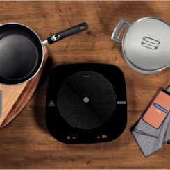 Cooktop por Indução Portátil Conectado Guru 127V Tramontina