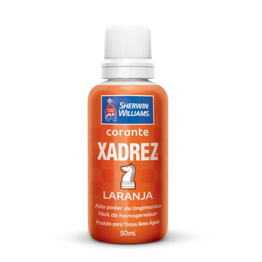 Corante Líquido Xadrez Laranja  Sherwin Williams - Imagem principal - 539d6899-e618-4173-9e1e-f378379dc11a