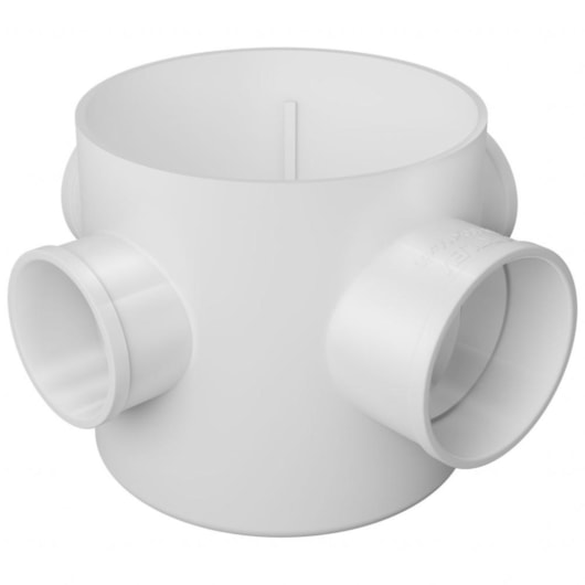 Corpo Caixa Sifonada Fortlev 10x10x5 - Imagem principal - 474bd9e0-ccd9-4437-b331-e4af479f3bed
