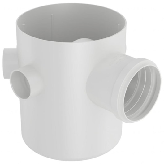 Corpo Caixa Sifonada Fortlev 15x18,5x7,5cm - Imagem principal - 29c13d3b-df10-43de-b66e-5dd857d5318f