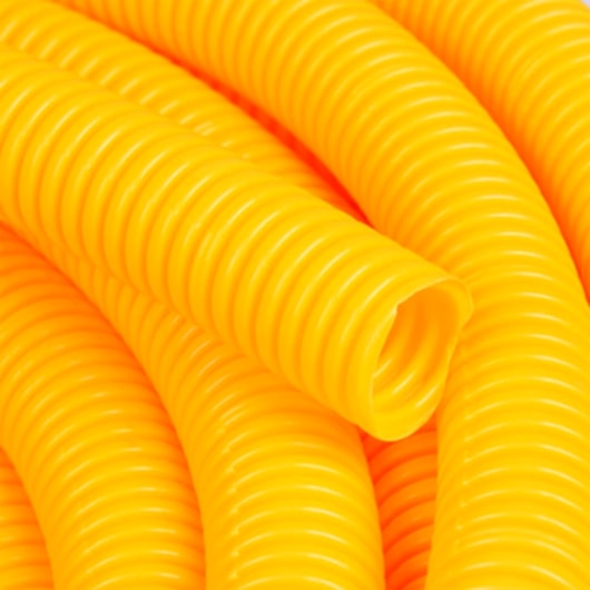 Corrugado Flexível Amarelo 32mm Rolo Com 25m Amanco - Imagem principal - 8424524e-ac80-4866-a95f-32132ad33a9d