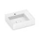 Cuba Apoio Com Mesa Platinum P9 Branco Roca 45,5x38,5cm - f5743176-719a-49e2-9795-d8763620a4f1