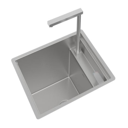 Cuba Cozinha Suprahide Inox Deca 50X40cm - Imagem principal - 78fada29-0b1e-46d6-88b5-7a6c1cad290d