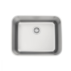 Cuba De Aço Com Válvula 4.1/2  R6 Inox Escovado Tramontina 50x40cm