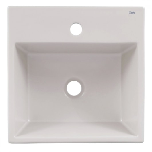 Cuba de Apoio Basic Q1 C/ Mesa 41x41cm Beige Celite - Imagem principal - ad8e1c73-a093-4e8b-bf15-04b1fc3145e6