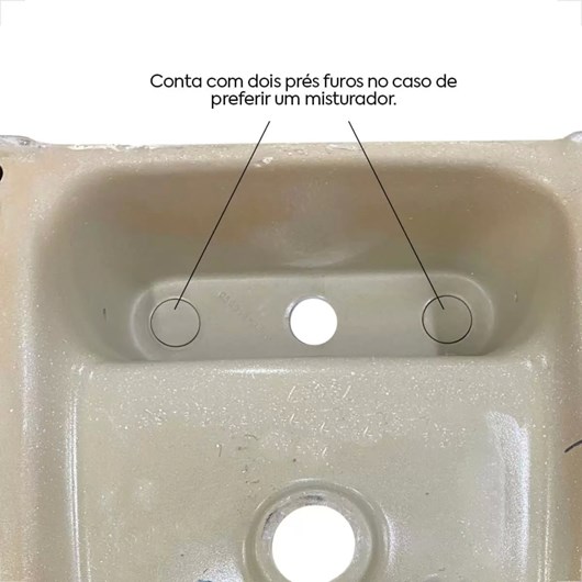 Cuba De Apoio Branco Loft Incepa  41cm - Imagem principal - 237da9ae-eba1-4290-9719-07e314b88c8c