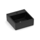 Cuba De Apoio Com Mesa Loft Q1 Mate Black Incepa 41x41cm - d67506bb-1b17-4fda-a4b9-85cb19ee9eb4