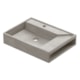 Cuba De Apoio De Mesa Direita Concreta Docol  60x45x12cm - 33fb6456-7cac-4589-88f1-8deb87bb63cc