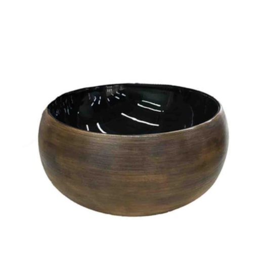 Cuba De Apoio De Porcelana Para Lavatório Cub1019 Preto Brilhante Com Textura Kromma 37x16cm - Imagem principal - e6e4fa95-e26f-43ac-967f-8550f3d12c01