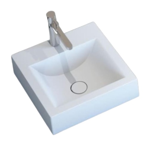 Cuba De Apoio Duramatt Arco 40 Branco Fosco Acetinado Sabbia - Imagem principal - 73b32cd9-25d7-4a1e-b4f0-7fa8d17922ea