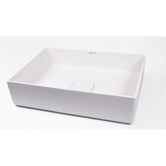 Cuba De Apoio Duramatt Quartzo 11 Branco Fosco Acetinado Sabbia - Imagem principal - d03edc13-1a77-41eb-b16a-cfad95e7cfae
