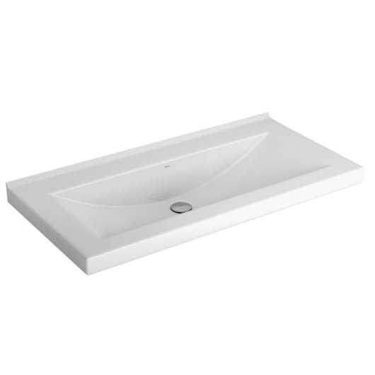 Cuba De Apoio E Sobrepor Retangular Branco Deca 90x45cm - Imagem principal - e50deb9c-75bf-42a6-9a8d-b5df05e2dbd3