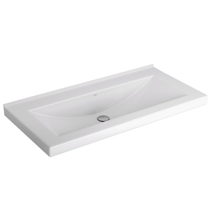 Cuba De Apoio E Sobrepor Retangular Branco Deca 90x45cm