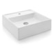 Cuba De Apoio Luxo Quadrada Com Mesa 41x41cm Branco Docol - a8de71e5-357c-44fa-9862-514dcb7f1b5b