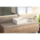 Cuba De Apoio Luxo Quadrada Com Mesa 41x41cm Branco Docol - c925a50b-299e-41ad-8408-75a3a4776d64