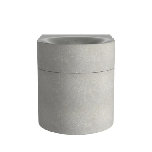 Cuba de Apoio Meia Alta Com Mesa Cimentícia Deca - Imagem principal - f35fe6ff-79e2-4b99-9961-c136c8479600