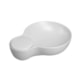 Cuba De Apoio Oval Gota Branco Fosco Deca 60cm - 56b19c8e-5d75-4e2e-bb43-f9c2f3b5300d