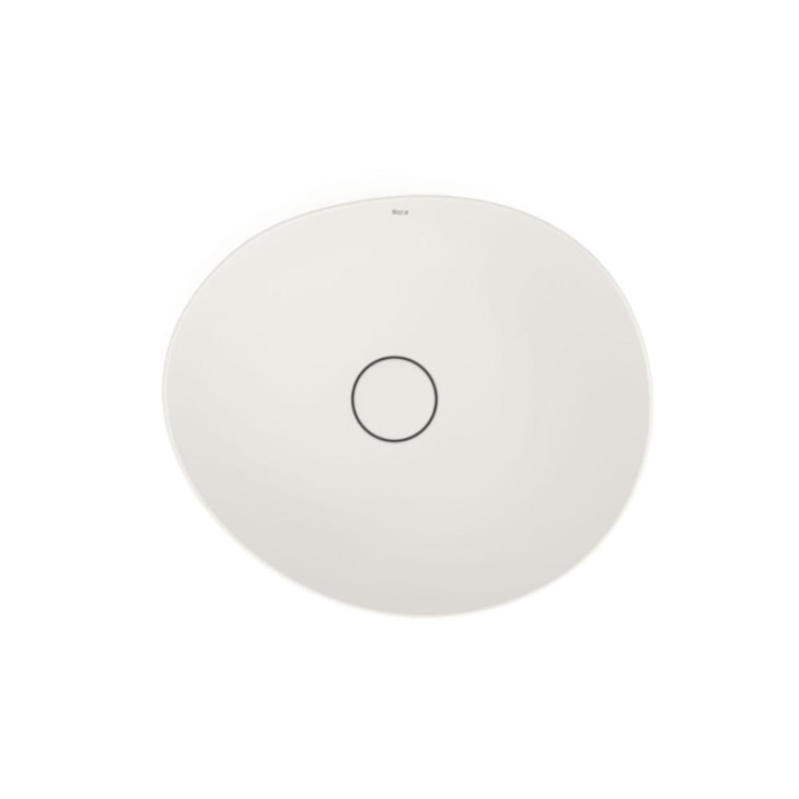Cuba de Apoio Oval Ohtake Beige Roca 47x40,5cm