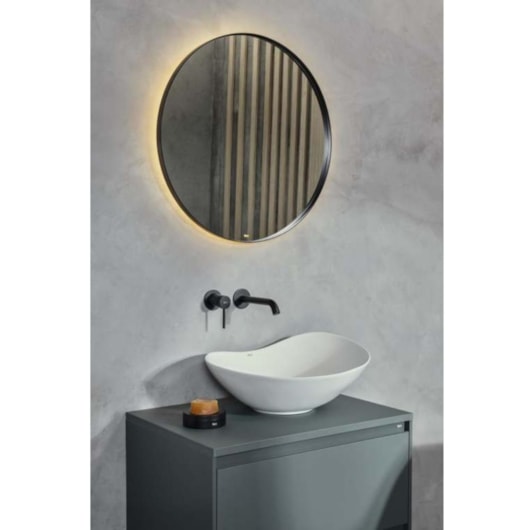 Cuba de Apoio Oval Ohtake Branco Matte Roca 47x40,5cm - Imagem principal - 7ed9b63c-e5b7-445d-81f4-f7151afb1ebe