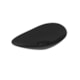 Cuba de Apoio Oval Ohtake Matte Black Roca 62,5x38,5cm - 84934403-42ca-4ecb-927f-6dbab1147a06