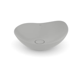 Cuba de Apoio Oval Ohtake Stone Roca 47x40,5cm