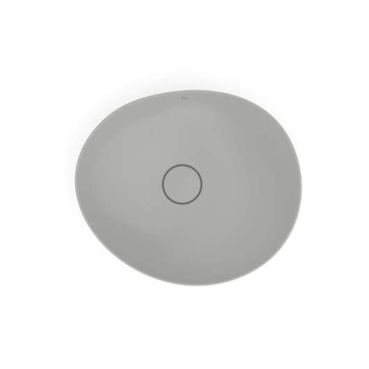 Cuba de Apoio Oval Ohtake Stone Roca 47x40,5cm - Imagem principal - 188c63b3-e4fc-406e-b110-720fdfb47f79