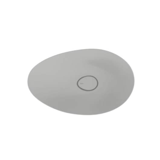 Cuba de Apoio Oval Ohtake Stone Roca 62,5x38,5cm - Imagem principal - d826bff7-62f9-4f53-985c-1d86e0369853