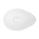 Cuba De Apoio Oval Ruy Ohtake 54X37,5Cm Branco Matte Roca - d27398f0-f4fa-42d7-acb9-4168a42610af
