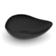 Cuba De Apoio Oval Ruy Ohtake Matte Black 54x37,5cm Roca - ce50300e-63e4-4f2d-b4c5-eb0d5d2c47f3