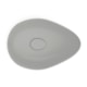 Cuba De Apoio Oval Ruy Ohtake Stone Roca 54x37,5cm - 632147df-94ea-4c09-b66f-988296691abc