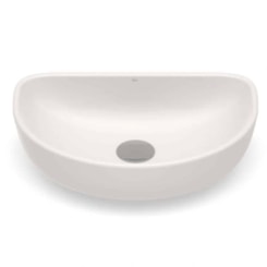Cuba de Apoio Oval Sem Mesa Optica EE45 45x30cm Beige Roca