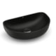 Cuba de Apoio Oval Sem Mesa Optica EE45 45x30cm Matte Black Roca - 90e310c1-323a-4926-97a0-33afc85066a7