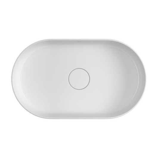 Cuba De Apoio Oval Slim Branco Deca 50cm - Imagem principal - 62c53453-1b87-420b-927e-a248a82153c0