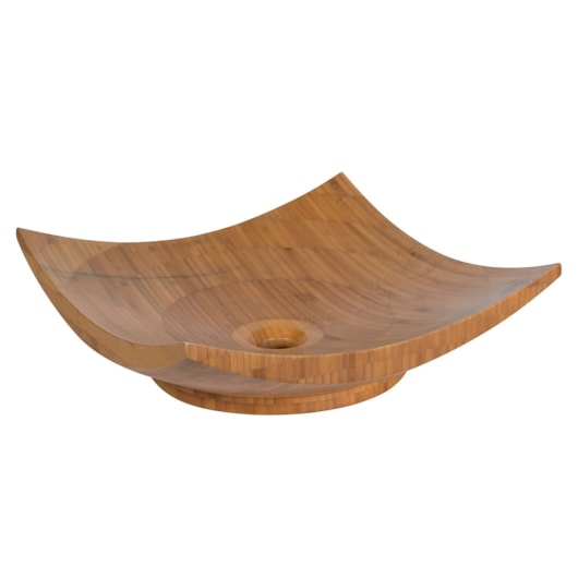 Cuba De Apoio Personal Bambu Modelo 2 41x41cm Astra - Imagem principal - 495e15e1-c5d1-4530-a2b1-e8a9371e65e3