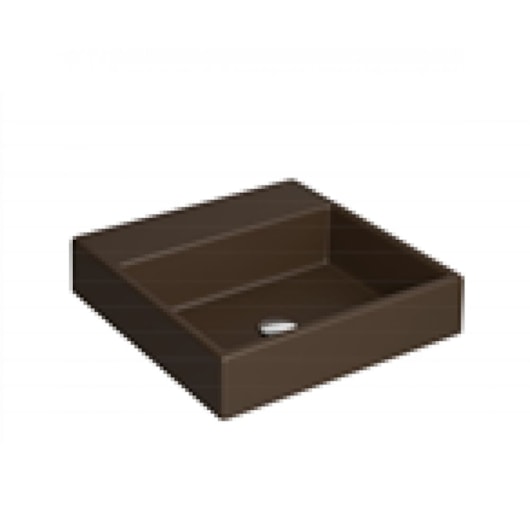 Cuba De Apoio Quadrada 41x41cm L73 Marrom Fosco Deca - Imagem principal - 6ffa76ca-8600-40ee-b09a-b0d3627db4e6