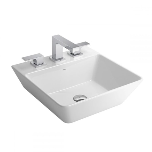Cuba De Apoio Quadrada 42cm L270 Branco Deca - Imagem principal - 1f7ffc09-23ba-48c8-9b12-8cfee3306311