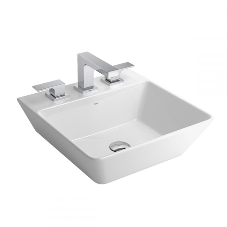 Cuba De Apoio Quadrada 42cm L270 Branco Deca