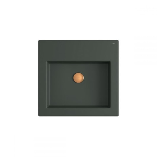 Cuba De Apoio Quadrada 43cm Com Mesa L737 Kale Green Deca - Imagem principal - fd87d5cf-9090-48a1-b86c-1ff439c46885