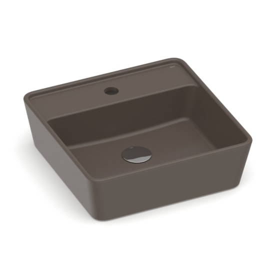 Cuba De Apoio Quadrada Com Mesa Optica CQ42 42x42cm Café Roca - Imagem principal - db261701-0415-4527-9f8c-64283b4b8b45