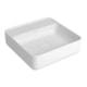 Cuba De Apoio Quadrada Com Mesa Slim Branco Deca 40cm - d74772cb-9bb1-47db-a59d-cb31ef385123