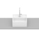 Cuba de Apoio Quadrada Com Mesa Terra T7 Blanco Mate Roca 30x30cm - 92761b71-01c1-4a1f-ada2-2a05e74023be